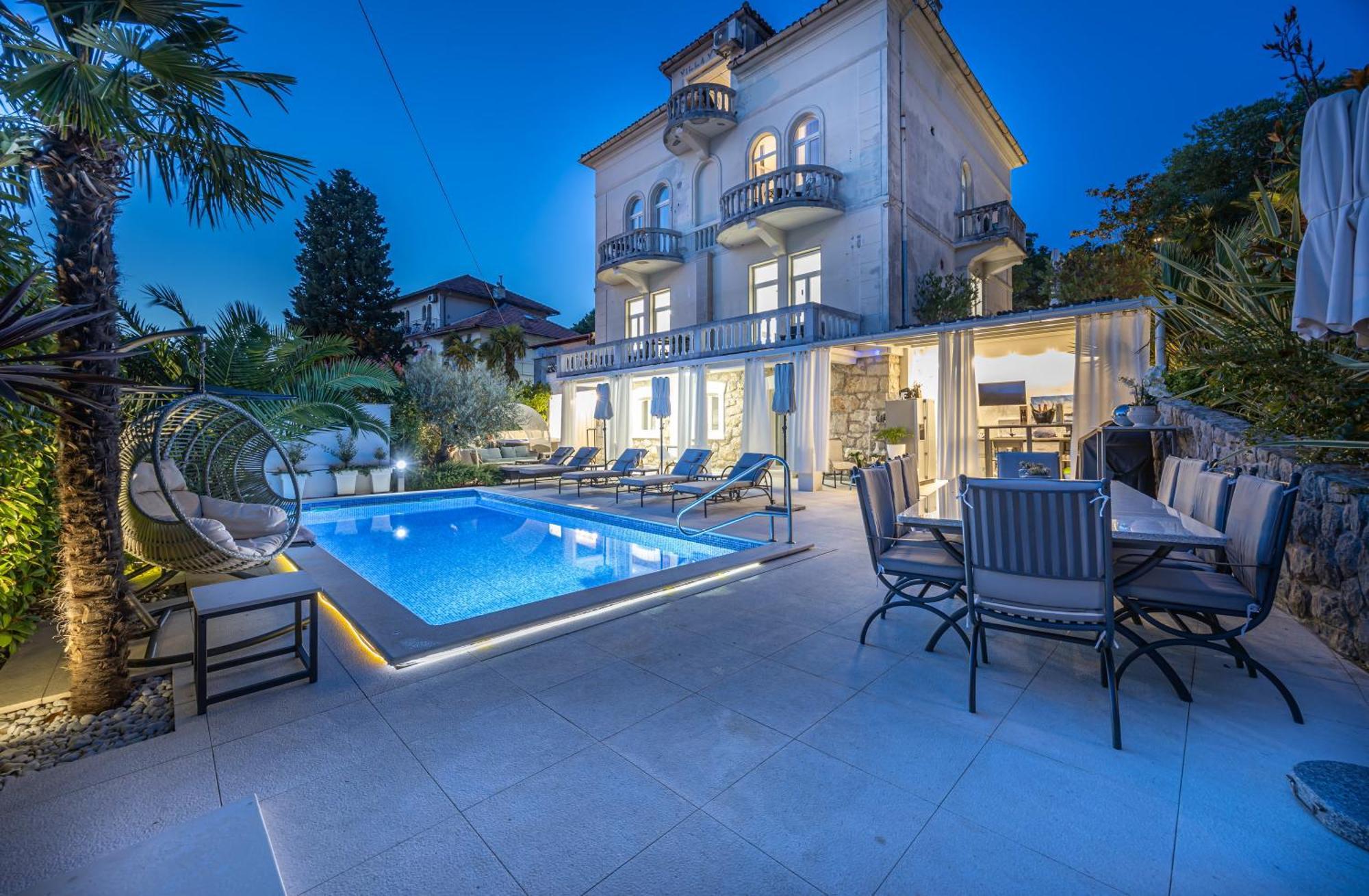 Villa Vita Luxury Apartments Crikvenica Eksteriør billede